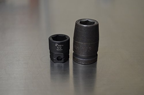 Astro Tools 78310 10-Piece 3/8" Drive Low Profile Nano Impact Sockets - SAE - size: 3/8" SAE