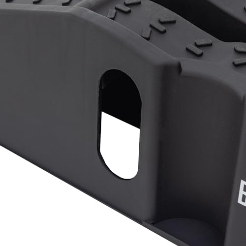 Car Service Ramps for Oil Change, 8,000 lb GAWR, 6.25" Lift, Black Widow
