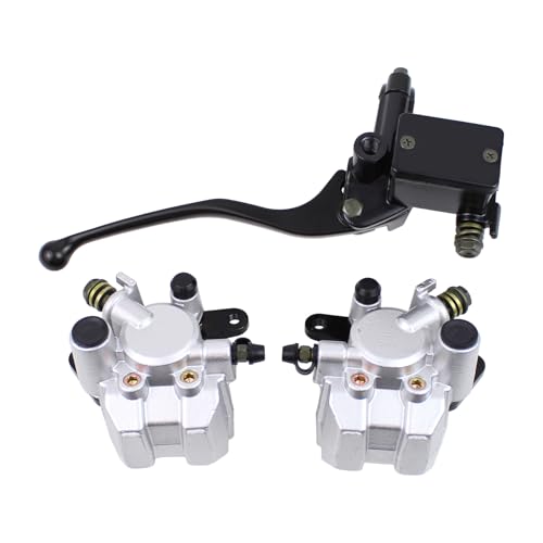 Front Brake Master Cylinder Calipers Left Right for Yamaha Kodiak 400 93-01