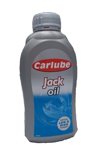 Carlube Hydraulic Jack Oil for Trolley & Bottle Jacks - Anti-Wear 500ml Fluid - Outer Cover Design May Vary