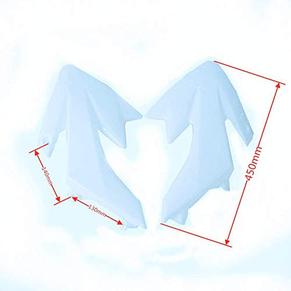 CRF50 White Plastic Body Fender Kit for Chinese CRF XR 50cc Pit Dirt Bikes Including All Mounting Screw