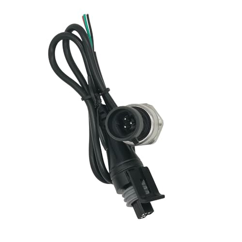 TMaster Stainless Steel Oil Fuel Pressure Sensor Transducer Sender with 1/8" -27 NPT Thread，Pressure Regulator for Oil Fuel Air Water Pressure，Switch Sensor Transmitter with Connector 0-150 Psi