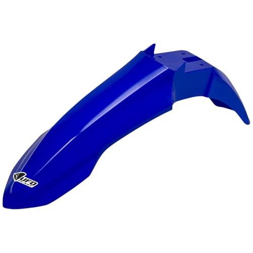 UFO PLAST Front Fender - Replacement Dirt Bike Front Mud Guard - Compatible with Yamaha YZ250F 2024-2027/YZ450F 2023-2026/YZ250FX 2025-2026/YZ450FX 2024-2026 (Blue YA04889#089) - color: Blue YA04889#089