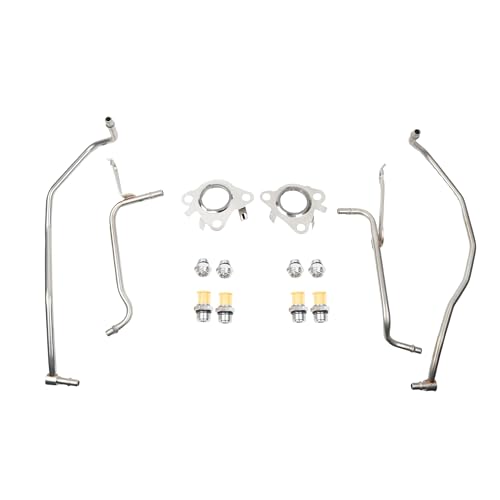 Dasbecan Turbo Coolant Line Kit Passenger and Driver Both Side 926-186