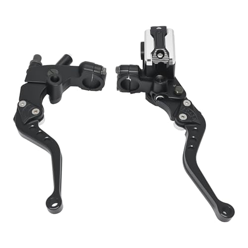 Brake Lever 7/8" 22mm Handlebar, Brake Master Cylinder Clutch Lever CNC - color: Black