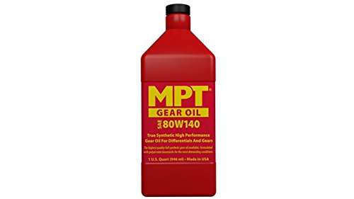 MPT Industries MPT428 Gear Oil 80W140 GL-5-1 Quart Bottle