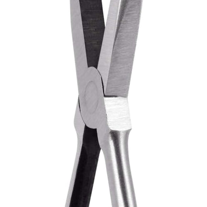 SPEEDWOX Long Reach 45 Degree Needle Nose Pliers 11 Inches Serrated Jaw - style: 45°