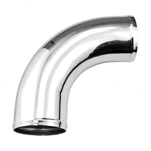 Ucreative 90 Degree OD: 4.0" (101.6mm) Aluminum Alloy Pipe