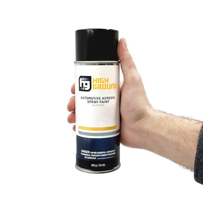HIGH GROUND 1K Clear Coat Automotive Aerosol Can 8 oz