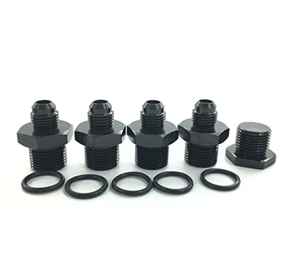 Billet Fuel Rail Kit For OE LS1 LS6 Stock Intake Manifold 6AN + Hardware