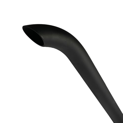 JMCHstore Mini Bike Header Pipe for Coleman B100 Mega moto MM80 Black - color: Black
