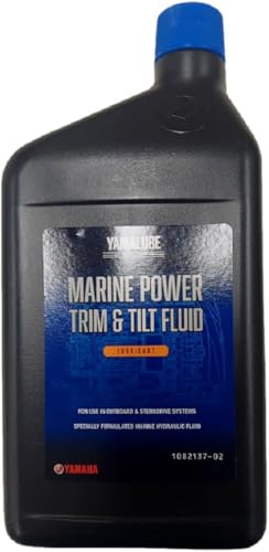 Yamaha Original OEM Yamalube ACC-PWRTR-MF-32 Performance Power Trim and Tilt Fuid Yamalube OEM - 1 Quarts