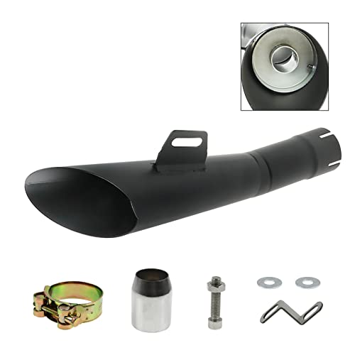 FLYPIG Exhaust Pipe 38-51mm (1.5-2.01") Adjustable for Yamaha YZF R6, 06-18