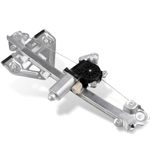 SCITOO Rear Left Drivers Side Power Window Regulator with Motor Assembly Replacement fit for 2003-2007 for Cadillac CTS 15277680 741-064 - size: 741-064