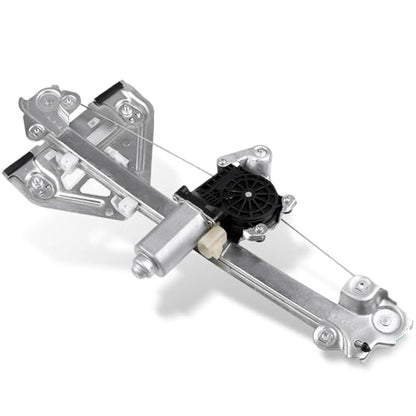 SCITOO Rear Left Drivers Side Power Window Regulator with Motor Assembly Replacement fit for 2003-2007 for Cadillac CTS 15277680 741-064 - size: 741-064