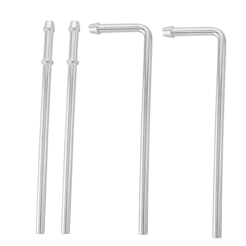 4 Pcs Exhaust Hanger Weld On 2 Pcs 90 Degree Bent