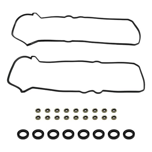 PHILTOP VS50343 Valve Cover Gasket Set for Toyota Tundra 2000-2009 4.7L - color: VS 50592 R