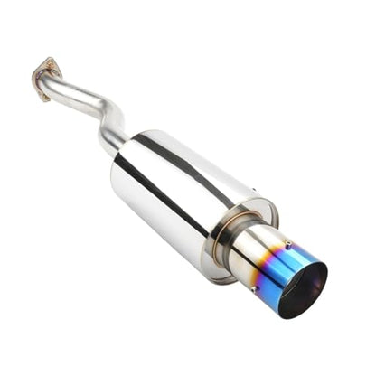 PHILTOP Exhaust Pipe Kit Compatible with 2006-2011 Honda Civic L4 LX 1.8L - size: 2006-2011 Honda Civic L4 LX/EX/DX 1.8L