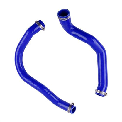 For 1991-2001 92 93 94 95 96 97 98 99 00 Jeep Cherokee XJ 6CYL 4.0L Silicone Radiator Hose Kit (blue) - color: Blue