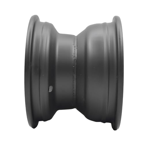 8" Rear Wheel Rim with 3 Holes Fits for Most ATV Go Kart Off-Road Dirt Pit Bike Quad Dirt Bikes Street Bikes (Rear-Black) - size: 8" wheel rim-rear