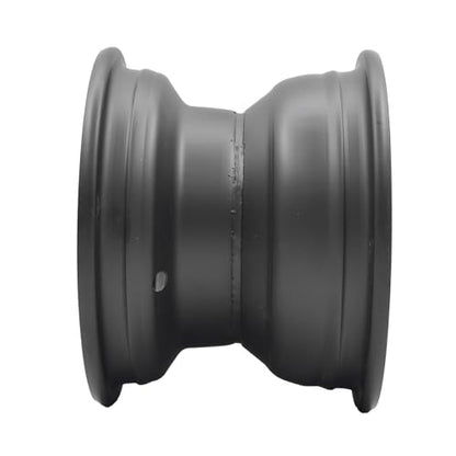 8" Rear Wheel Rim with 3 Holes Fits for Most ATV Go Kart Off-Road Dirt Pit Bike Quad Dirt Bikes Street Bikes (Rear-Black) - size: 8" wheel rim-rear