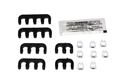 A-Team Performance - Silicone Spark Plug Wires Set - Compatible with GMC Chevy Truck SUV 1999-2014 11" VORTEC LS LS1 LS2 LS3 LS6 LS7 4.8L 5.3L 5.7L 6.0L 6.2L 7.0L Red 8.0mm