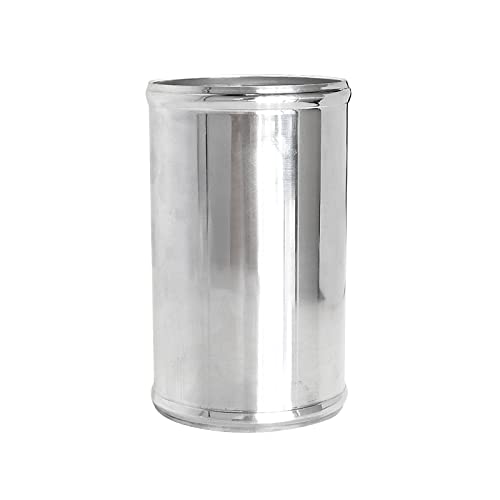 OD 4"(102mm), Length 6" (152mm) Aluminum Pipe Intake Adapter, 4" Tube Joiners Straight Piping Universal Air Turbo Intercooler Tubing Connector - size: OD: 4" (102mm)