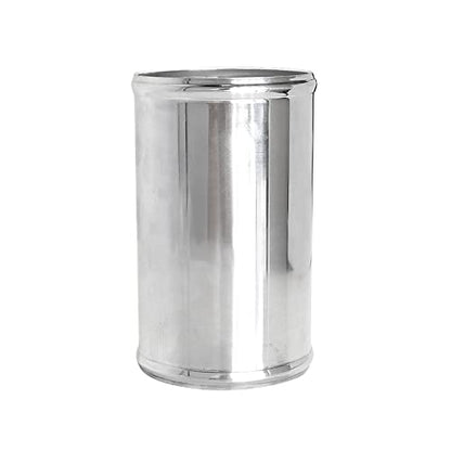OD 4"(102mm), Length 6" (152mm) Aluminum Pipe Intake Adapter, 4" Tube Joiners Straight Piping Universal Air Turbo Intercooler Tubing Connector - size: OD: 4" (102mm)