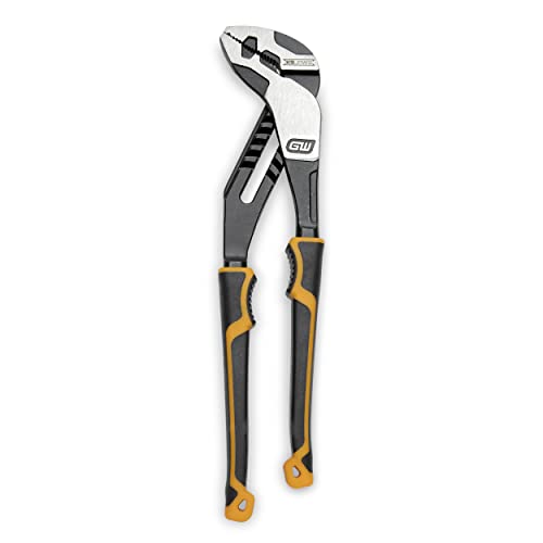 GEARWRENCH 8", 10”, & 12” PITBULL K9 Straight Jaw Dual Material Tongue and Groove Pliers Set - 82205CAZ - size: 3 Piece, style: Mixed Set