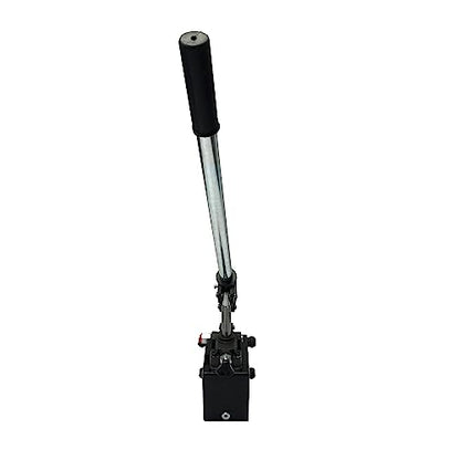 Single Acting Hydraulic Hand Pump with 3 QTs Tank - Manual Hydraulic Pump with Changeover Valve - 2.7 CID, 3600 PSI, 3/8" NPT Ports Piston Hand Pump - color: Single Acting, size: 2.7 CID 3 QTs tank