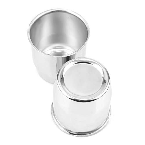 RTRHINOTUNING 4PCS 3.13 in Push Through Center Caps Wheel Hub Caps for Truck Trailer Wheel Rim, 3.13" Hub 3.31" Tall Trailer Wheel Center Caps Sliver - color: Chrome, size: 3.13" Center Hole, 3.31" Height