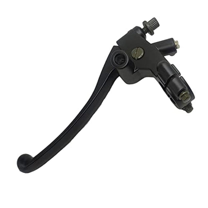 7/8" 22mm Left Clutch Brake Lever Perch With Mirror Mount For Motorcycle Mirror Base Mount