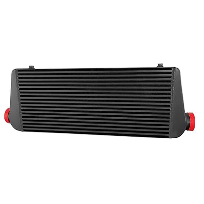 Universal Aluminum Front Mount Intercooler 34 2/3" x 11 4/5" x4" Inlet/Outlet 3"