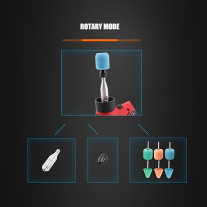 Mini Oribtal Polisher Variable Speed Car Polisher 12V Car Detailing Machine, Rechargeable Batteries, Polisher for Car Detailing Polishing Cleaning