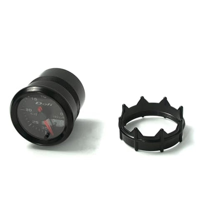2" 52mm 7 Color LED Digital Pointer Car Vacuum Press Gauge Meter W/Sensor - style: Vacuum Gauge (0-30 IN.HG)