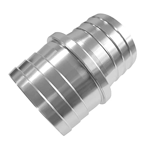 1-1/4" to 1-1/2" Aluminum Hose Barb Coupler Repair Fitting 1 Pcs - size: 1-1/4"-1-1/2"