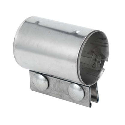 Exhaust Pipe Clamp/Exhaust Muffler Tube Joint for Car Truck/Durable Stainless Steel 2.17" 87mm / 1 Pc Silver Tone - size: 2.17''