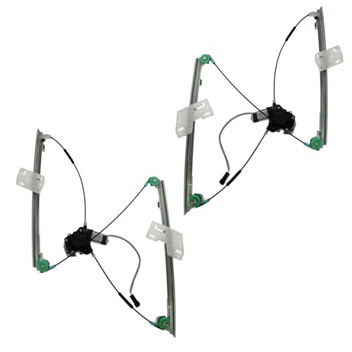 TRQ Front Power Power Window Regulator & Motor Assembly Set - style: WRA50355