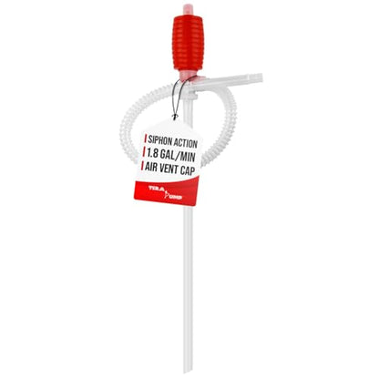 TERA PUMP TRDP14 Gas Siphon Manual Hand Fuel Pump - style: 1.8 Gal / Min