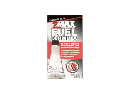 zMAX 51-106 Fuel Formula - Easy to Use - Engine Treatment Reduces Carbon Build-Up & Lubricates Metal Extending Life of Car or Truck - Runs Efficiently, Improving Gas or Diesel Mileage - 6 oz. Single - size: Single