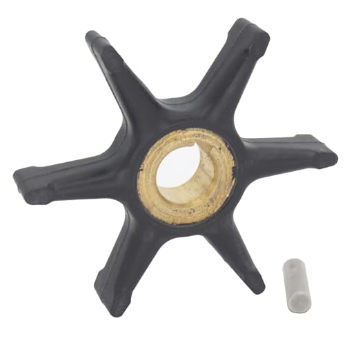 375638 Boat Water Pump Impeller with Pin Key Service Kit for Johnson Evinrude 10-35 HP Outboard Motors replaces 0375638 Sierra 18-3002 Marine Engine - size: 10-35 HP