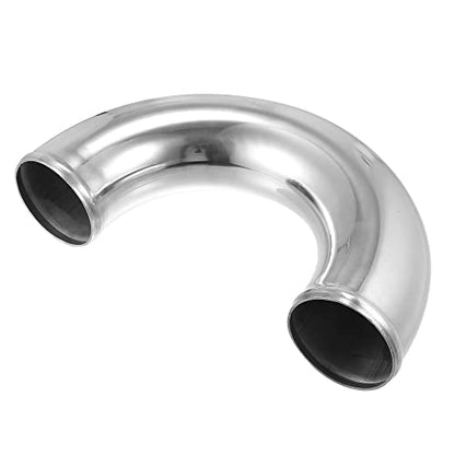 X AUTOHAUX OD 3.5" Length 4" Aluminum Alloy Tube Intercooler Pipe - size: 3.5"