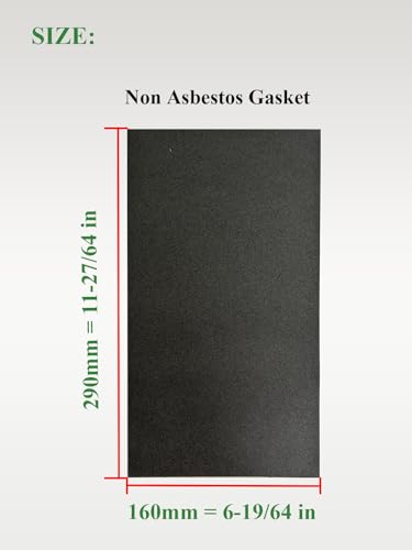 YAMAKATO RTV Non-Asbestos Gasket Material Maker Silicone Sealant (3 oz) - size: type2 rtv & 11*12" gasket sheet