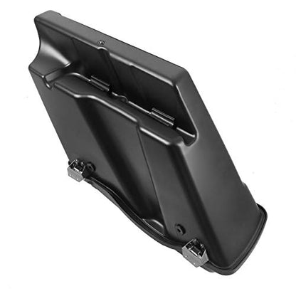 Green-L ABS 5" Stretched Saddlebag Fit for Harley Touring 1993-2013 - color: Matte black