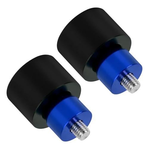 Crash Bar Slider Ends Frame Sliders Fit for Harley M12 Screw - color: #2 Blue