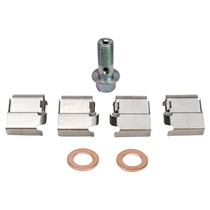 TRQ Front Left Brake Caliper w/Bracket Drivers Side - style: CLA31866