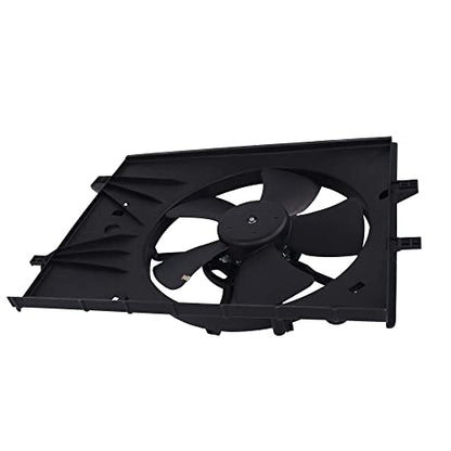PartsFlow Engine Radiator Cooling Fan Assembly For 2006-2015 Mazda MX5 Miata 2.0L 4 Cyl LFG115025F - color: For Mazda MX5