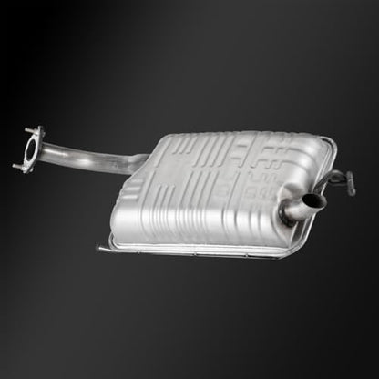 100% Stainless Steel Rear Exhaust Muffler for 2001-2006 Elantra HE01 - size: For 2001-2006 Elantra 2.0L