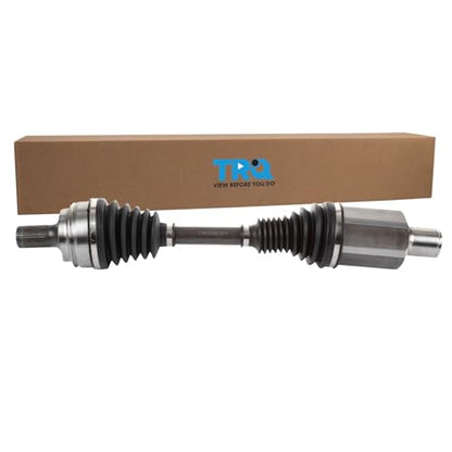 TRQ Front Driver Side CV Axle Assembly - style: CSA32589