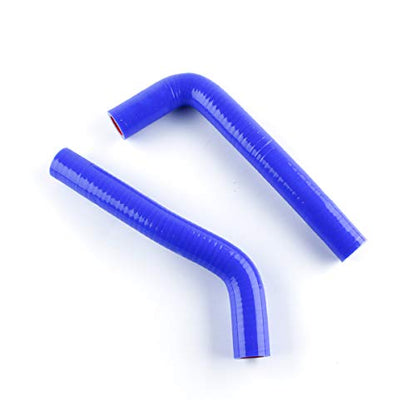 3 Layer ATV Silicone Coolant Radiator Hose Kit Fits for 2004-2008 Yamaha YFZ 450 YFZ450 Radiator Hose - color: Blue